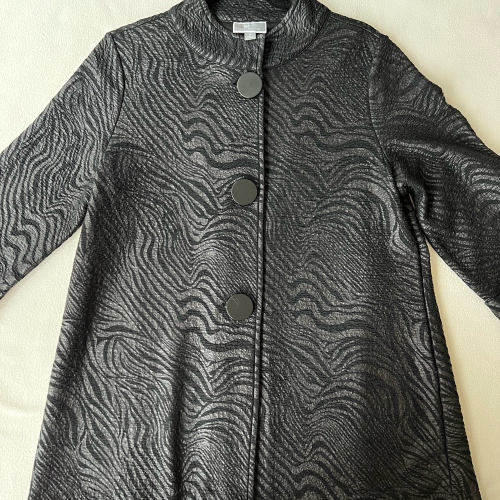 Like. Ew JM collection Black longish blazer.